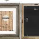 IKEREE Rustic Picture Frames 11x14, Farmhouse Shabby Chic Design, Photo Frames with Plexiglass Front for Wall Display