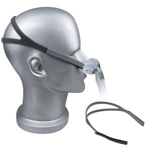 Brevida Nasal Pillow Mask Replacement Headgear Straps Non-Stretchy Design 2 Pack Headgear Strap Fit for Fisher & Paykel Brevida Nasal Pillow Mask Headgear - Gray