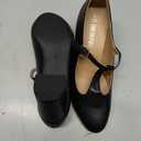 DREAM PAIRS Low Chunky Heels for Women T-Strap Mary Jane Pumps Wedding Dress Shoes (9)