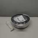 KURRUNGIE 5 Qt Saut Pan with Lid, 10-inch 5 Ply Stainless Steel Sauce Pan with Lid, Non Stick Frying Pans, Cooking Pot Deep Frying Pan Non-Toxic, For Induction, Oven, Dishwasher Safe