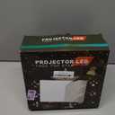 Kesfitt Christmas Tree Topper with 10M Warm Light Cord, Tree Top Star Decoration with 6 Projection Modes, Gold Tree Topper Lighted 3D Glitter Dynamic Projection for Xmas Party Holiday