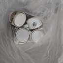 Computer Tower Stand, Adjustable Mobile CPU Stand Fits Most PC Tower, Desktop CPU Holder with 4 Rolling Caster Wheels, PC Floor Cart Riser Gaming Desk Accessories (White)