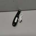 Eye Lift Wand, 3 in 1 Vibrating 98F to 113F LCD Eye Massager for Dry Eyes, Dark Circles and Puffiness, Face & Neck Lifting Tool for Fine Lines and Wrinkles, Black