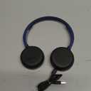 JVC HA-S23W Wireless Headphones - On Ear Bluetooth Headphones, Foldable Flat Design, 17-Hour Long Battery Life (Blue)