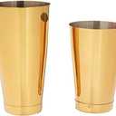 Barfly M37009GD Cocktail Tin, Set (18 oz and 28 oz), Gold
