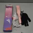 Curling Iron Hair Crimper Waver, MiroPure Waves Curling Wand 1 inch with 30S Fast Heating & PTC Heater, Deep Waver Hair Curler for Women, Dual Voltage, Pink