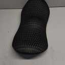 kasney Lumbar Support Pillow, Back Pillow for Low Back Pain Relief, Ergonomic Streamline Car Seat, Office Chair, Recliner and Bed (Black)