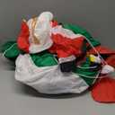 7FT Christmas Inflatable Hot Air Balloon Santa Decoration,Blow Up Outdoor Holiday Decor with Santa,Polar Bear and Penguin Figures,Builtin LED Lights Decoration for Xmas Party,Garden,Lawn,New Year