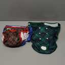 wegreeco Washable Dog Diapers (3 Pack), Highly Absorbent Dog Diapers for Female Dogs, Female Dogs in Heat, Incontinence, or Excitable Urination (Blue, Green, Red Plaid) (XX-Large (27.5"-33" Waist))