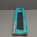 Logitech MK235 Wireless Keyboard and Mouse Combo for Windows, 2.4 GHz Wireless Unifying USB Receiver, 15 FN Keys, Long Battery Life, Compatible with PC, Laptop