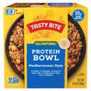 Tasty Bite Mediterranean Protein Bowl, 8.8 Ounce, Pack of 6, Ready to Eat, Microwaveable, Vegan, 14 Grams Plant Protein