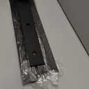 Carbon Steel Door Pulley with Long Rail, Smooth and Low Noise Sliding Door Track Rail Roller for Barn and Farm Hardware Accessories