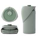 SÄKER Portable Dog Water Bottle, Collapsible Water Bottle for Dogs Perfect for Walking, Hiking and Outdoors | Works as a Portable Water Bowl | Designed in Montreal - 750ml