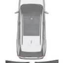 AOMSAZTO Trunk Inner & Outer Door Sill Protector for Toyota RAV4 2019-2025, Cargo Entry Scuff Guard, Wear-Resistant Protection for Daily Loading