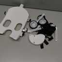 Adjustable Small-Scale Pet Chicken Wheelchair - Small Pet Poultry Mobility Aid Cart, Adjustable Size for Comfortable Use, Supports Injured/Disabled Poultry to Move Freely