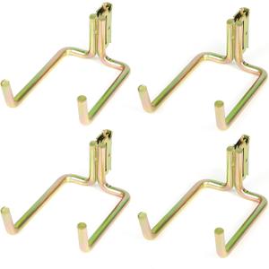 4 Pack E Track Accessories J Hooks for Cargo Van Enclosed Trailer and Semi Trucks Tie Down Rail Kit System Hang Tools