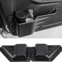 Front Door Cup Holder Storage Pocket for Ford Bronco 2025 2024 2023 2022 2021 Front Door Storage Pocket