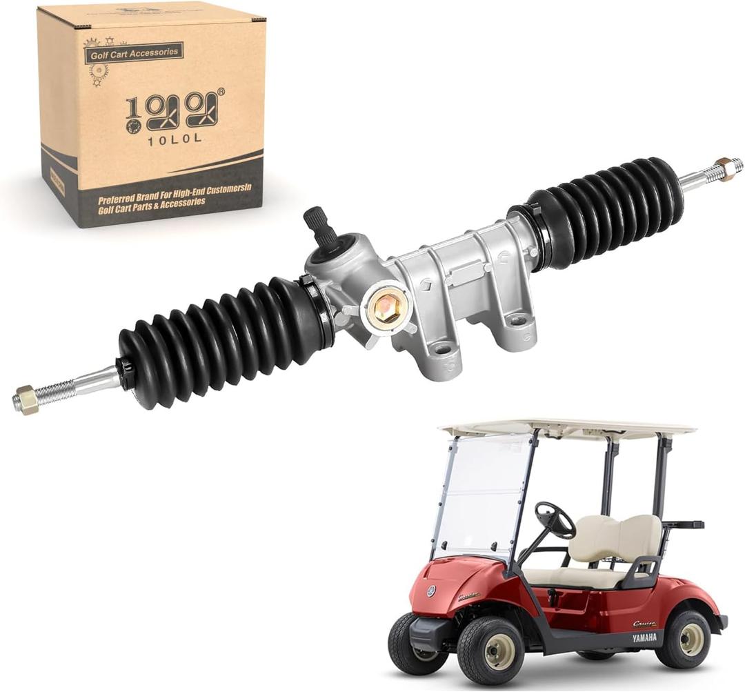 Golf Cart Steering Gear Box Assembly Fit for Yamaha Drive G29 Gas & Electric, Replaced Part JW1-F3400-00