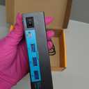 KVM Switch 3 Monitors 2 Computers, Reyoten 8K60Hz KVM Switches,3 Monitors 2 Computers HDMI DP Switch, 4K144Hz Switch for 2 PCs Share Monitor Keyboard Mouse Printer with 2 USB Cables, Power Adapter