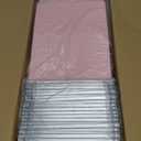 WERTIOO 60Pcs Charcuterie Boxes with Clear Lids - 7 Inch Disposable Paper Mini Charcuterie Boxes, To Go Bakery Dessert Boxes with Lid for Sandwich, Cookie, Sushi, Cake Slice, and Strawberries (Pink)