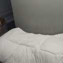 COONP King Mattress Topper, Extra Thick Pillowtop, Cooling Plush Mattress Pad Cover Cotton Top Bed Topper Protector with 8-21 Inch Deep Pocket (White)