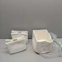 Kriitools Girls Baby Nursery Rope Toys Baskets , Decorative Woven Storage Baskets for Gift, Cubes Storage Organizer Baskets Bins, Closet Shelf Storage Baskets for Organizing