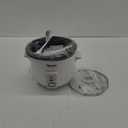 Aroma Housewares Aroma 6-Cup (Cooked) 1.5 Qt. One Touch Rice Cooker, White (ARC-363NG), 6 Cup Cooked/ 3 Cup / Uncooked