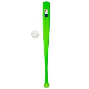 Franklin Sports MLB 30" Authentic Plastic Bat & Ball Set - Green