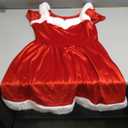 Aranmei Christmas Lingerie for Women Sexy Santa Babydolls Dress Chemise Sleepwear Red (Small)