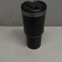 Mini Trash Can for Car with Lid, Small Car Trash Can Cup Holder with 45pcs Trash Bag, Garbage Can Front Seat Accessories for Women Men Vehicle Automotive Trash Can/Garbage Bin Black