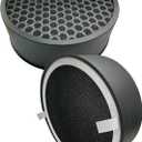 Comfort Zone Clean CZAPH132 Replaceable HEPA Filters w/Charcoal Pre-Filter - Removes Smoke, Odor & Pollutants - Traps Allergens, Dander, Airborne Particles - Smokers, Allergy -Sensitive People 2-Pack