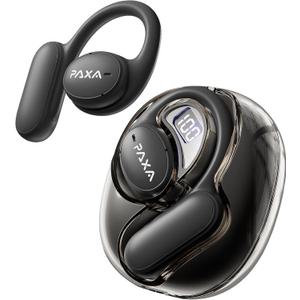 PAXA AI Translation Earbuds Real Time, 3-in-1 Translator Earbuds 145 Language & Accents, Bluetooth 5.4 Translating Earbuds, Audifonos Traductores Ingls Espaol, OpenAir5 Black