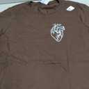 Anatomical Heart Cardiac Nurse T-Shirt T-Shirt Small