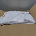 6-Pack White Round Tablecloths, 132 Inches, Stain-Resistant Polyester for 6-8 Ft Round Tables - Washable Table Covers for Weddings, Banquets, Birthday Parties, Events