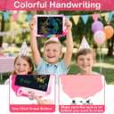 Unicorn Toys LCD Writing Tablet for Girls Kids, Colorful Toddler Toys Drawing Board, Educational Kid Toys Doodle Pad Toys for 3 4 5 6-12 Years Old Girls Boys Birthday Party Christmas Gift, 8.5 Inch (Pink)