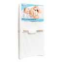 Graco Premium Contoured Changing Pad GREENGUARD Gold Certified, Water-Resistant, Ultra-Soft Buckle Cover, Contoured Baby Changing Pad, Fits Most Standard-Size Changing Toppers, Non-Skid Bottom