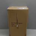 6 Tier Over the Door Pantry Organizer, Over the Door Spice Rack with Adjustable Baskets, Metal Hanging Door Pantry Organizers and Storage for Kitchen Bathroom Bedroom, White