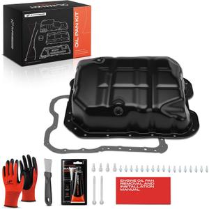A-Premium 2.0L 2.4L Engine Oil Pan Sump with Plug, Gasket & Bolts
