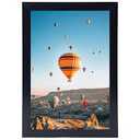 5x15 Picture Frame Black for Wall Hanging, Wall Mounting Horizontally or Vertically, 5 x 15 Wall Gallery Poster Photo Frame with Shatter Resistant Plexiglass, Black