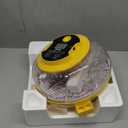 18 Egg Incubator with Automatic Egg Turning and Humidity Control, 360 View Chicken Incubator for Hatching Eggs with Temperature Display, Auto Record, Egg Candler, Extra 2 Water Bottles & 2 Egg Trays