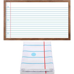 Mindsoft Bulletin Board Paper 48'' x 107'' Class Boards for Classroom Bulletin Boards Everyone is Welcome Classroom Board Decor Pillows Curtains Crafts(Lined,2 Pcs)