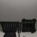 Outdoor Fire Pit  17 Inch Portable with Storage Bag for Camping, Patio Heating, Picnic and BBQ, Trapezoid Vertical Hollow, Black