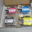 LC401XL LC401 Ink Cartridges Compatible for Brother Ink Cartridges LC401 XL to use with Brother MFC-J1010DW MFC-J1012DW MFC-J1170DW Printer Ink (Black Cyan Magenta Yellow, 4 Pack)