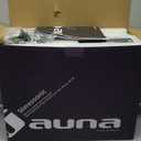 Auna Stereosonic Microsystem o Stereo System o Micro System o 2 x 10 Watts RMS Stereo Speakers o Front-Loading CD Player o FM Tuner o Bluetooth o USB Port o Incl. Remote Control o Dark White