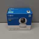 Tapo 3K 5MP Indoor Security Camera for Baby Monitor, Pet Camera w/Smart Motion Tracking, 360 Pan/Tilt, IR Night Vision for Home Security, Works w/Alexa & Google, RoomCam 3K 360