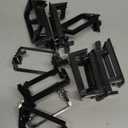 BestMounts Low Voltage Mounting Bracket 1 Gang, 12 Pack for Single Gang Wall Plate, Telephone Wires, Network Cables, HDMI, Coaxial, Speaker Cables - Low Voltage Box Cable Wall Plate Bracket, Mud Ring (Black)