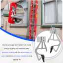 Werner 24-32ft Extension Ladder Lock 28-11 Kit Compatible with Aluminum & Fiberglass, Easy Install, Durable Rung Locks for 28-11 Rungs