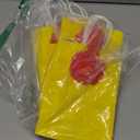 Humyoun 24pcs Princess Gift Bags with Roses Gold Ribbon Reusable Goodie Bags with Handles Two Styles Candy Treat Accessories for Princess Kids Birthday Party Favors Decoration Supplies, 6.3 x 8.7 Inch