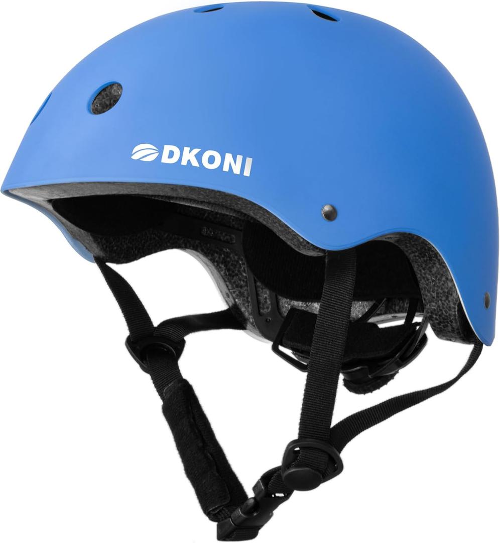 Kids Bike Helmet, Adjustable and Multi-Sport, from Toddler to Youth, (Small:18.9-20.5inch(48-52cm), BLUE)