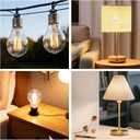 60 Watt Incandescent Light Bulbs, A19 Shatter Resistant Rough Service Light Bulb, Soft White - 6 Pack